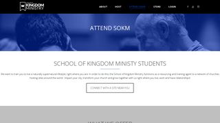 School of Kingdom Ministry » ATTEND SOKM