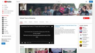 School Tours of America - YouTube