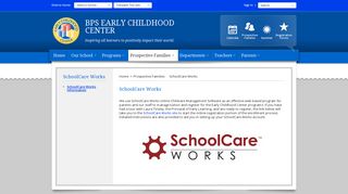 SchoolCare Works / SchoolCare Works Information