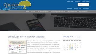 SchoolCast Information for Students | www.coto.edu