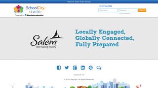 Salem Public Schools - SchoolCity SUITE