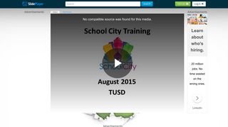 School City Training August 2015 TUSD. - ppt video online download