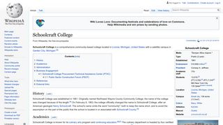 Schoolcraft College - Wikipedia