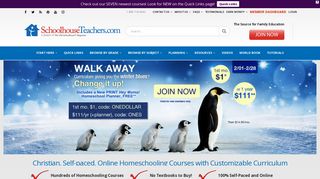 SchoolhouseTeachers.com - Online Homeschool Courses for Everybody