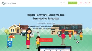 SchoolLink - Digital meldebok for skoler sfo og barnehager