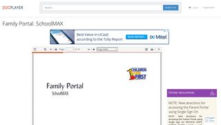 Family Portal. SchoolMAX - PDF - DocPlayer.net