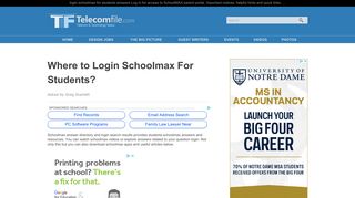 Where To Login Schoolmax For Students? - TelecomFile