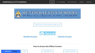Huntsville City Schools - Home