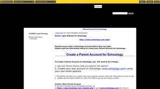 Schoology / PARENT Login Schoology - Brandywine School District