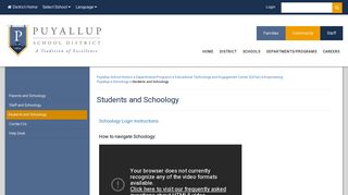 Students and Schoology - Puyallup School District