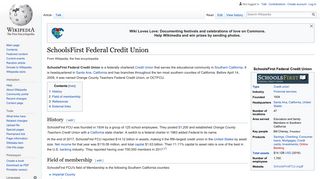 SchoolsFirst Federal Credit Union - Wikipedia