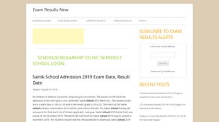 Schoolscholarship Cg Nic In Middle School Login | All Results India
