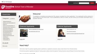 School Town of Munster - Frontline Recruitment - applitrack.com