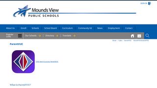 ParentVUE / ParentVUE/StudentVUE - Mounds View Public Schools