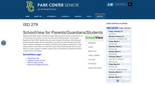 SchoolView for Parents/Guardians/Students - District 279 - Schools