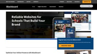Responsive School Websites for K-12 | Blackboard Web Community ...
