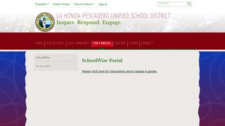 SchoolWise / SchoolWise - La Honda-Pescadero Unified School District