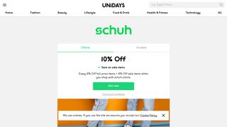 Schuh - UNiDAYS