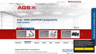 Gripper System Schunk - AGS Automation Greifsysteme Schwope GmbH