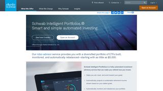 Schwab Intelligent Portfolios™ - Automated Investment Advisory Service