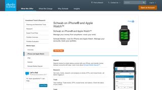 iPhone: Schwab Mobile App - Charles Schwab