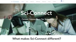 Sci-Connect - Career Connections for Scientists