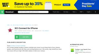 SCI Connect for iOS - Free download and software reviews - CNET ...