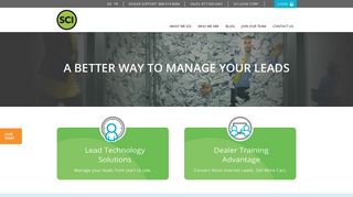 SCI MarketView - Automotive Enterprise Lead Management