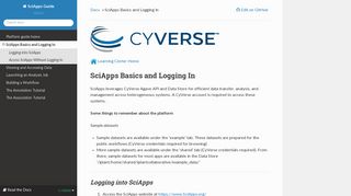 SciApps Basics and Logging In — SciApps Guide 1.0 documentation