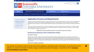 Application Process and Requirements | Dual BA Program Between ...