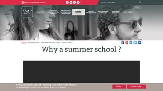 Why a summer school ? | Sciences Po Lille