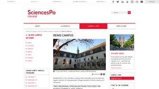 Reims campus | Sciences Po Undergraduate College