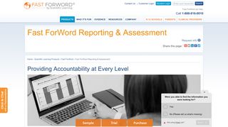 Fast ForWord Reporting & Progress Assessments | Scientific Learning