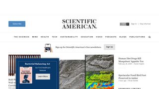 Scientific American: Science News, Articles, and Information