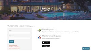 Login to SCIO AT THE MEDICAL DISTRICT Resident Services | SCIO ...