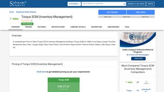 Torqus SCM (Inventory Management) - Reviews, Pricing, Free Demo ...