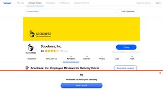 Working as a Delivery Driver at Scoobeez, Inc.: 50 Reviews | Indeed.com