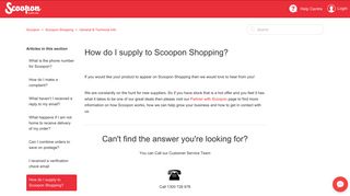 How do I supply to Scoopon Shopping? – Scoopon