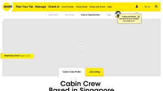 Cabin Crew Profile - Scoot