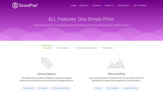 Pricing - ScootPad: Delivering personalized, mastery-based learning ...