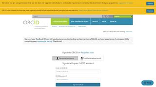 Sign in - ORCID