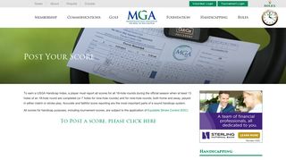 Post Your Score | Metropolitan Golf Association