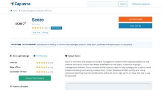 Scoro Reviews and Pricing - 2019 - Capterra