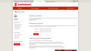 My Account - Scotiabank