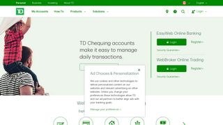 TD Canada Trust - Personal, Small Business Banking & Investing