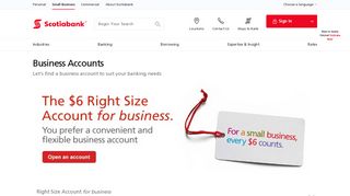 Business Accounts - Scotiabank