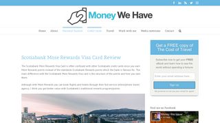 Scotiabank More Rewards Visa Card Review - Money We Have