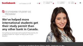 Student GIC Program | Scotiabank StartRight Program