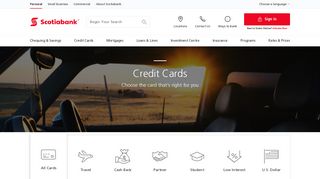 Credit Cards from Visa, American Express and ... - Scotiabank