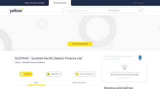 SCOTPAC - Scottish Pacific Debtor Finance Ltd ... - Yellow.co.nz